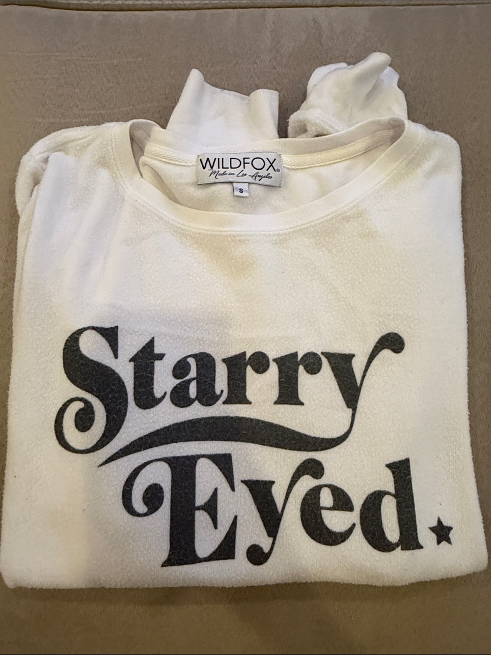 Wildfox White 'Starry Eyed' Sweater